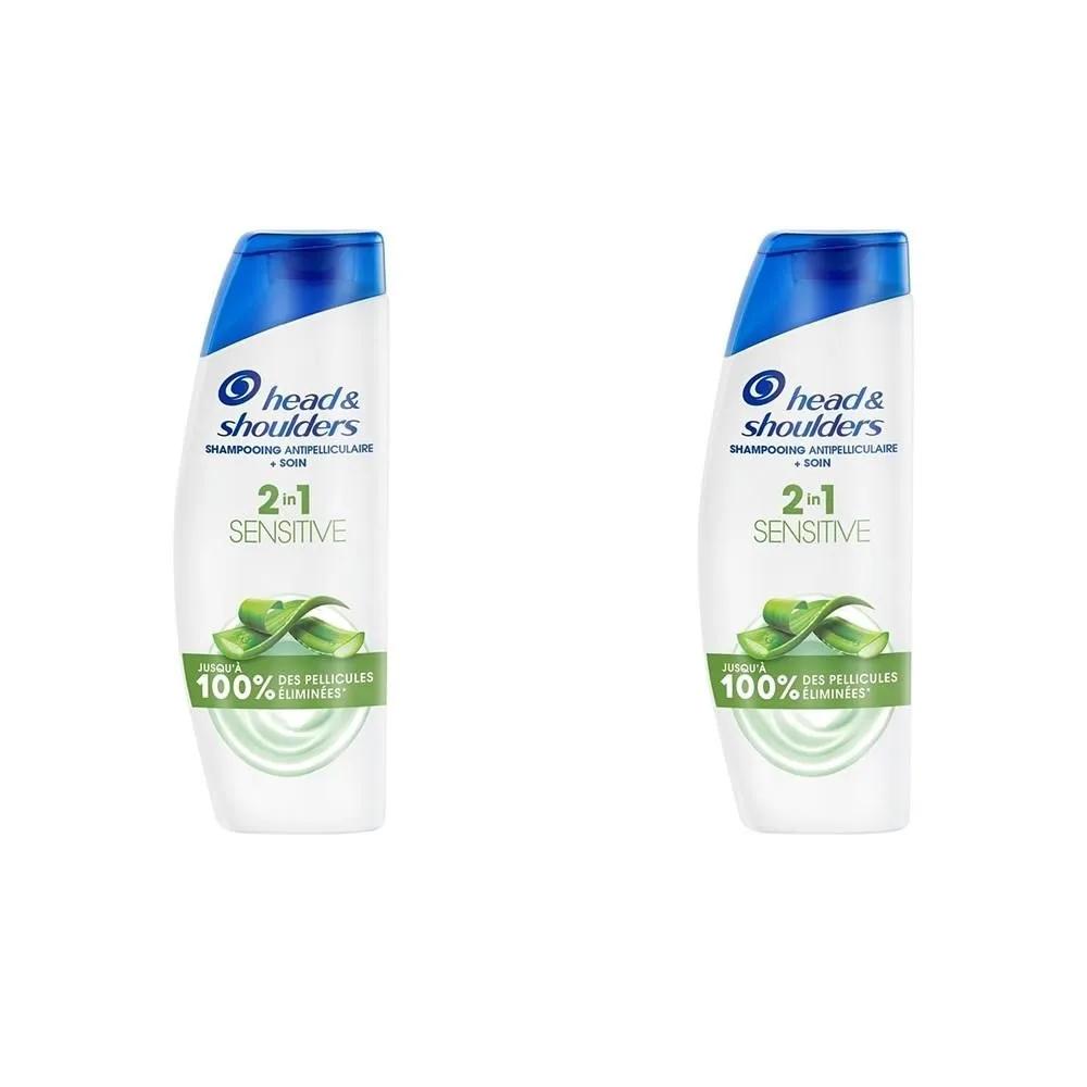 Head & Shoulders 2-in-1 Anti-Dandruff Shampoo 300ml 2-Pack Aloe Vera