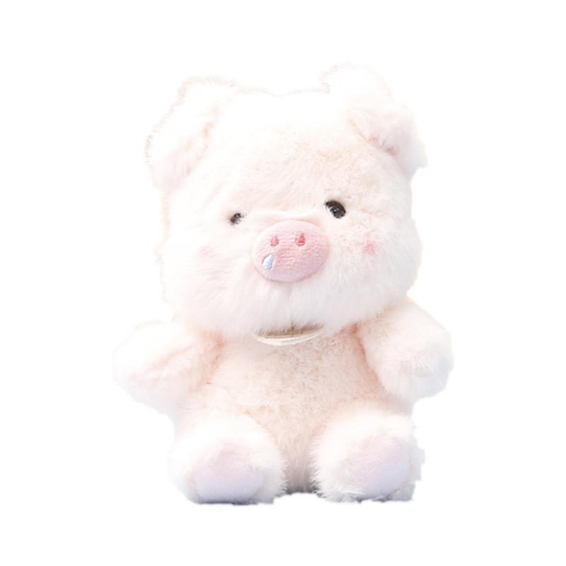 Süßes Schwein Plüschtier Mit Schlüsselanhänger Für Taschenzubehör Und Sammlerdekor