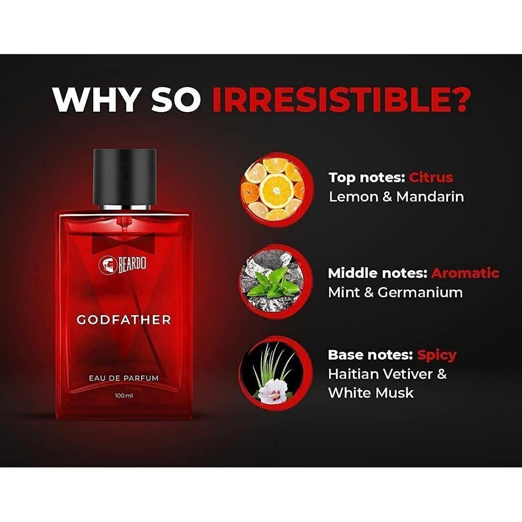 Beardo Godfather Fragrance EDP Perfume 100ml O5 2%