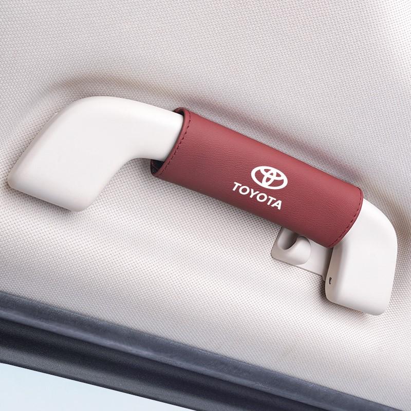 General Motors Roof Armrest Cover Automotive Interior Handle Gloves Tools For Toyota GRsport Hilux Aygo Yaris Corolla sticker F10