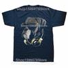 Funny Boxer Dog Sunglasses and Headphone T Shirts Men Pure Cotton Humor Streetwear Tee Shirt Short Sleeve Unisex Loose Clothing