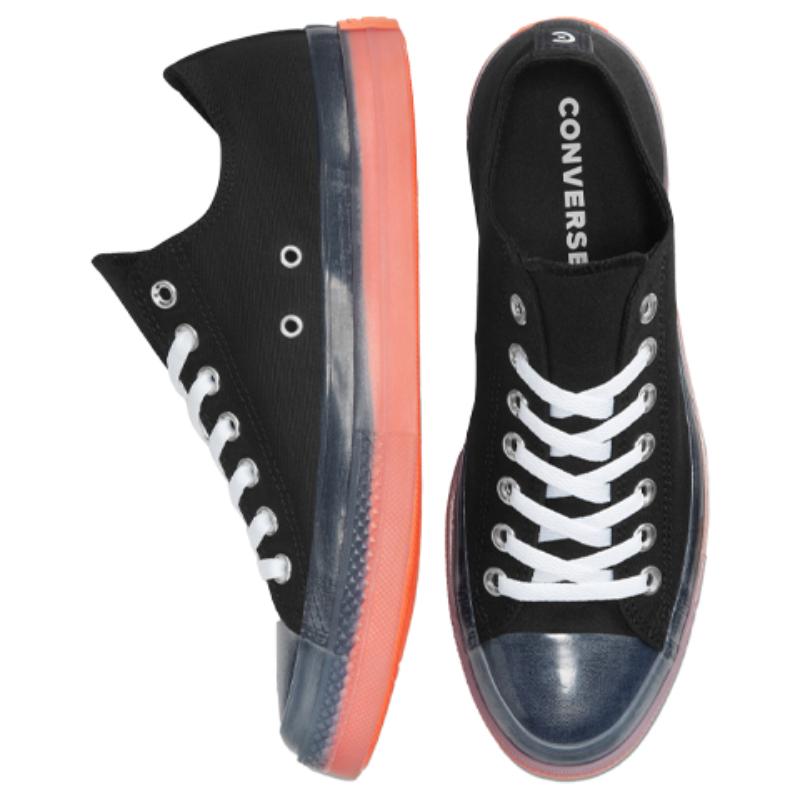 Converse All Star CX Chuck Taylor Ox Comfortable Trendy Low-top Canvas Shoes Unisex Black Orange