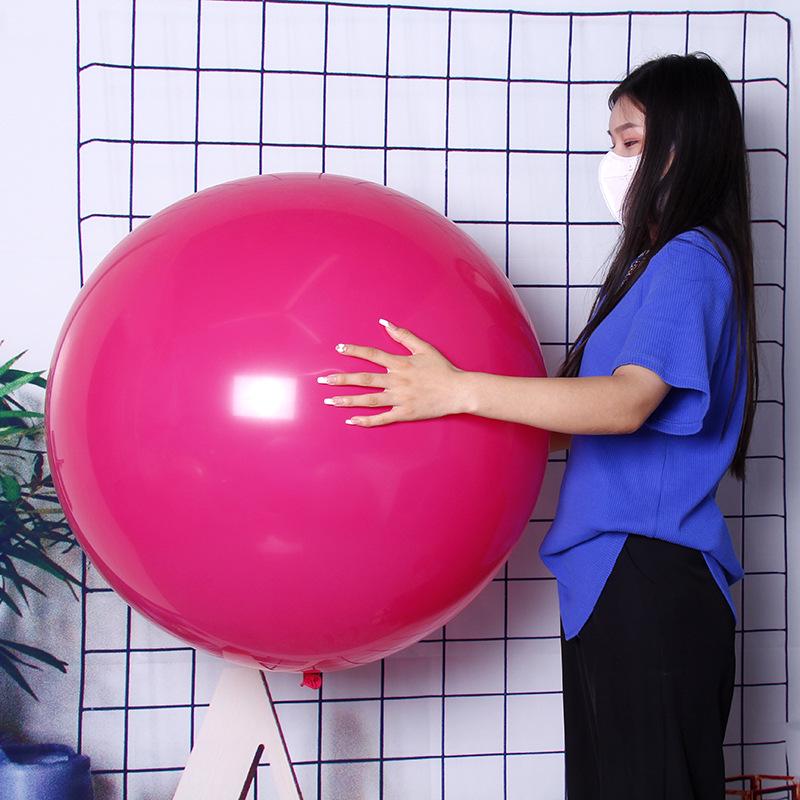 36-Zoll Explosionssichere Ballons, 35g Dicke, für Außenaufnahmen, Kinder, Nachtmärkte, Atmosphäre & Veranstaltungen.