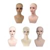 Wig Stand Portable Wig Holder Female Mannequin Head Wig Display Stand Wig Training Head Model for Hair Salons