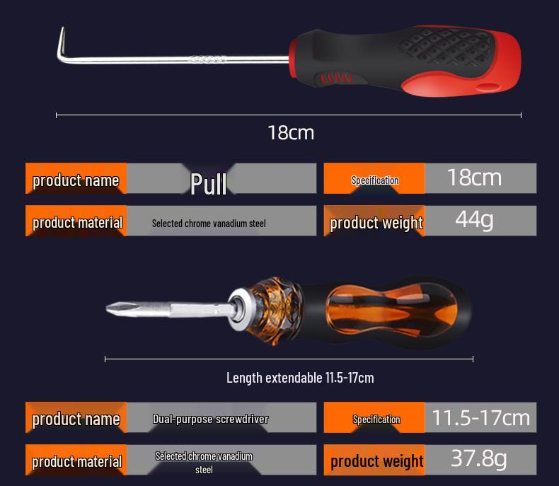 Three-Pronged Pulsator Core Wrench for Washing Machine Repair