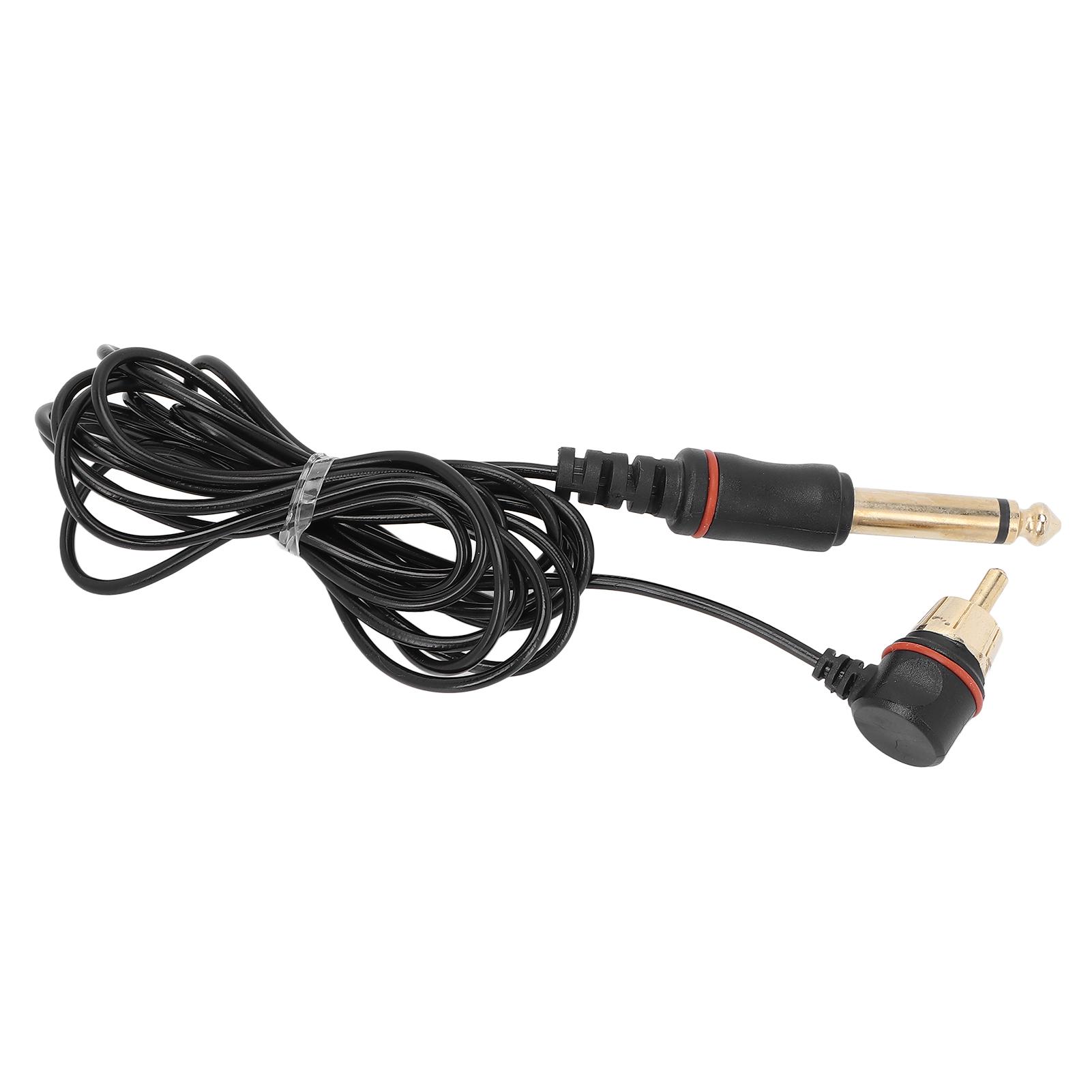 

Professional Tattoo RCA Connect Clip Cord Ultra Fine Tattoo Hookline Tattoo Accessories 2m