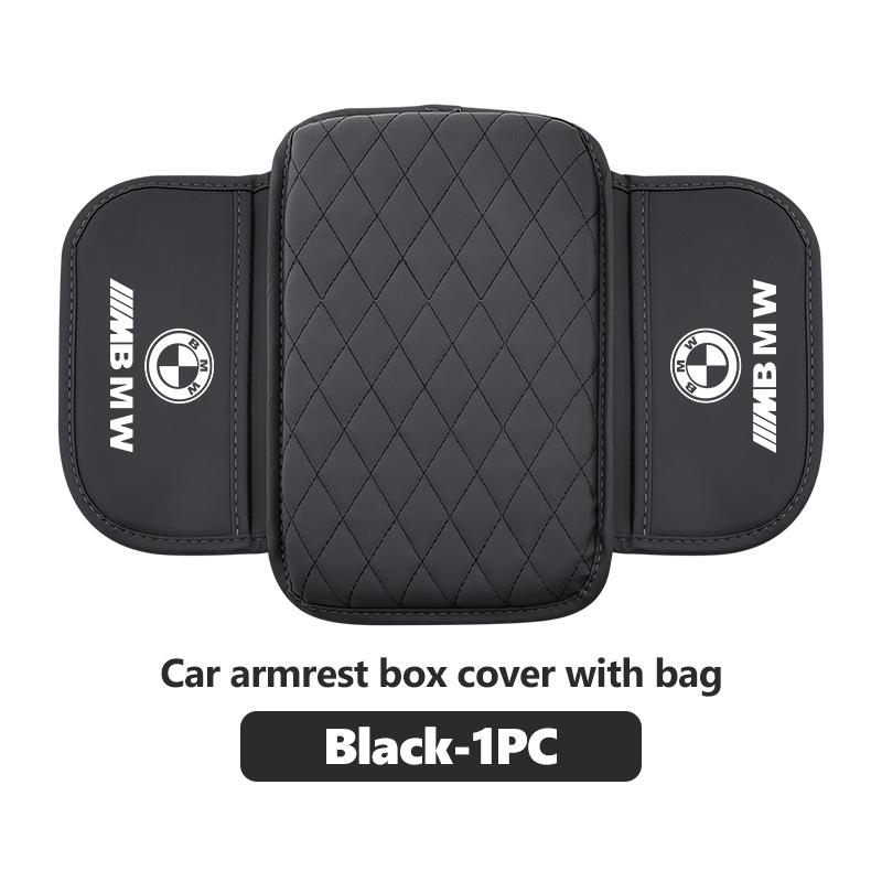 sfqjm4 Car Elbow Support Cushion Pocket Armrest Height Pad Storage Bag For BMW Performance M E87 E30 E46 E28 F35 G20 E93 F20 X3 X