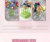 DIY Embossing Machine: Children's Handmade Fabric Flower Bouquet Toy Set (Ages 3-6)
