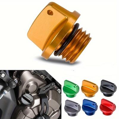 Motorcycle Crankcase Cap CNC Engine Oil Filler Screw Cover Plug M20*2.5 For Yamaha Honda Suzuki Kawasaki General Purpose Parts