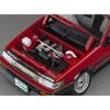 SunStar 1/24 Scale Toyota Corolla Levin AE86 1985 Red/Black Finished Product