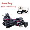 LED Lights Wiring Harness with Dual Relay Switch