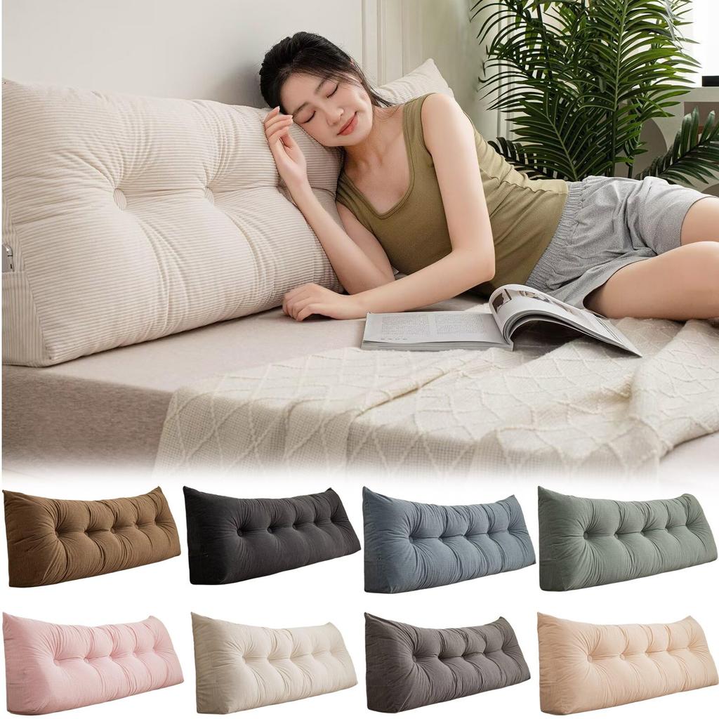 College Dormitory Double Bed Pillow, Reading Pillow, Headboard, Plush Backrest, Bedside Rest Pillow, Sofa Bed, Bunk Bed, Dormitory Cushions