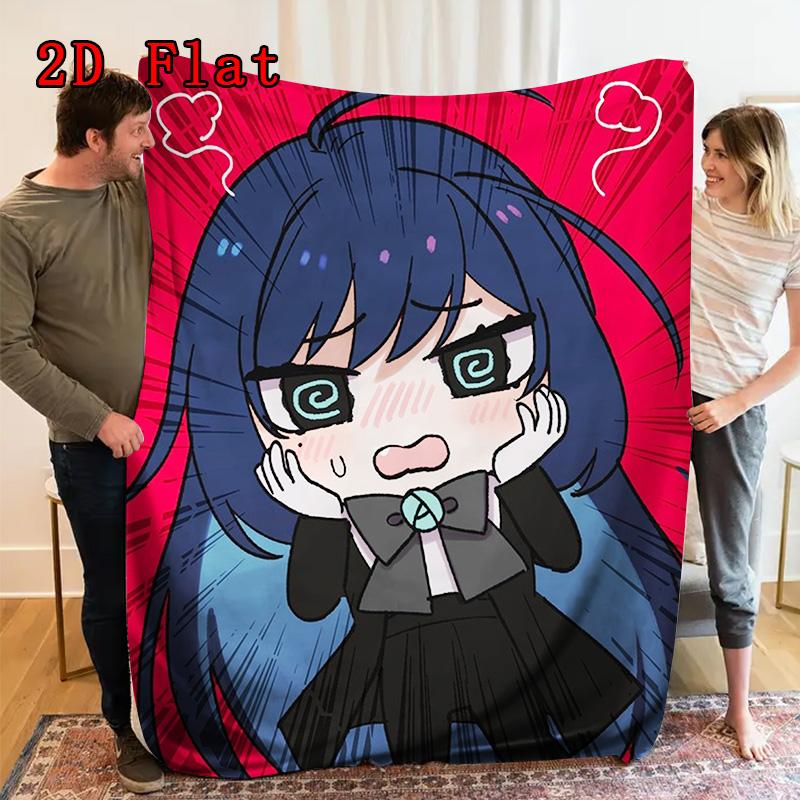 Ado Anime 2D Flat Pattern Flannel Blanket High quality All Seasons Warmth and Comfort Perfect for Christmas Gifts.NMT0928005