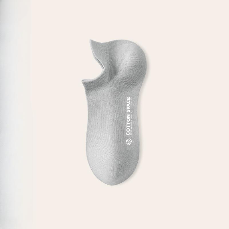 Women's Spring and Summer Invisible Deodorant Antibacterial Anti Pilling Boat Socks