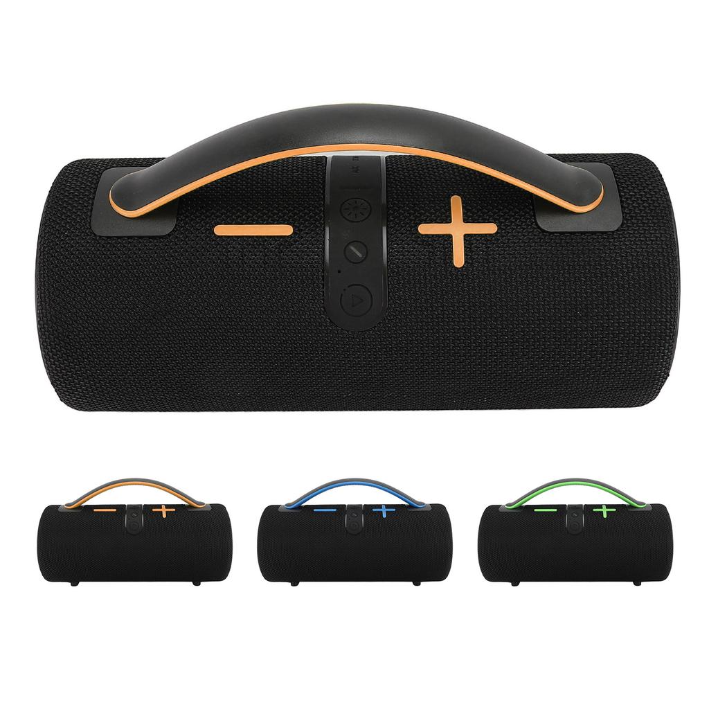 Difuzor Bluetooth portabil cu lumini RGB Reglabil BT V5.3 IPX4 Microfon încorporat rezistent la apă