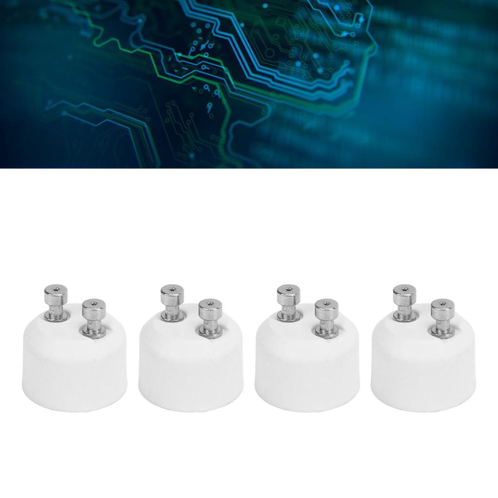 4PCS GU10 zu MR16 Adapter Buchse Hitzebeständige Lampe Halter Konverter für LED Halogen Lampe