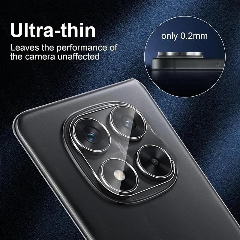 1-3 Stück HD Klarglas Linsenfolie für Xiaomi Redmi Note 15 14 Pro Plus 4G 5G Kratzfester Kamera-Schutzabdeckung Handy-Zubehör