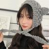 Teddy Bear Earmuffs Winter Knit
