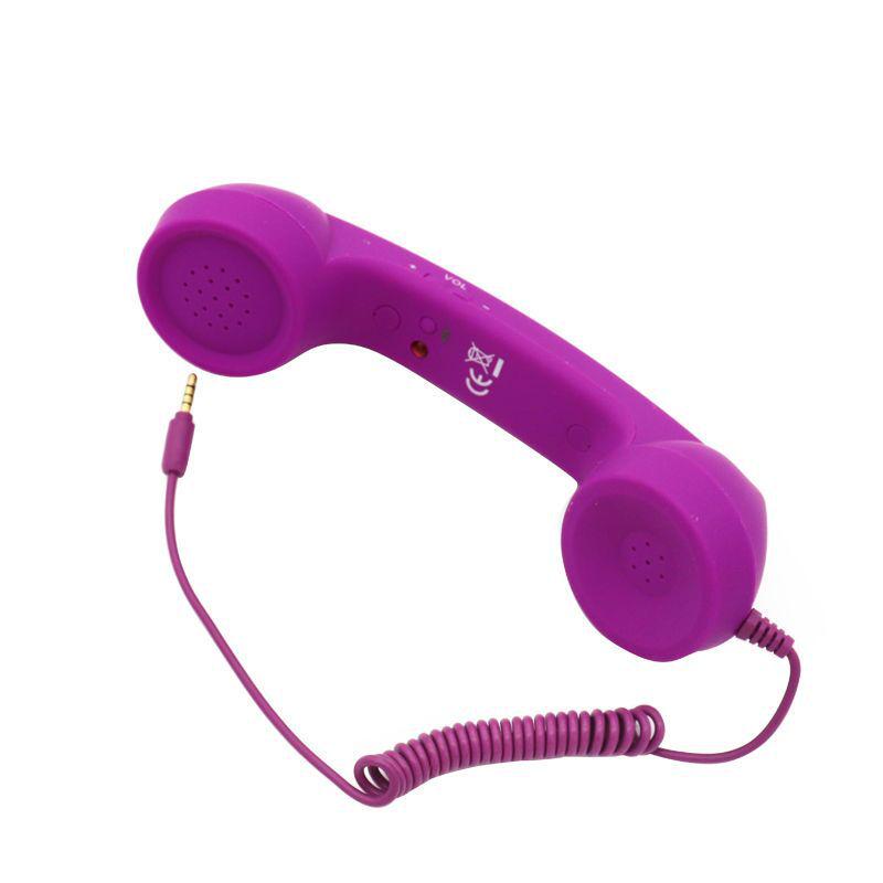 Retro Anti-Radiation Mobile Handset for Pregnant Women: Fashionable and Cool Phone Microphone