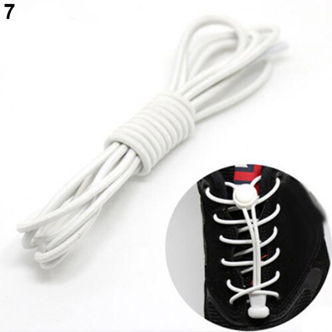 

Эластичные ленивые шнурки для спортивной обуви,1 пара белый