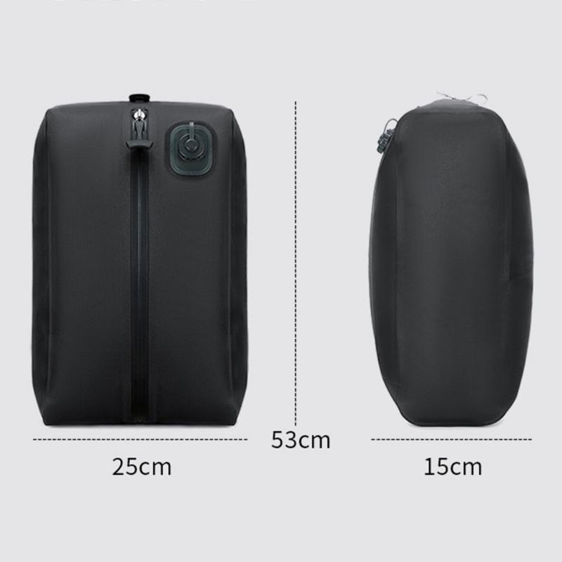 Foldable Vacuum Sealed Compression Bag For Clothes Bedding Travel Storage Pump Release Design Waterproof Tear Resistant Materials