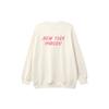 MLB Sweatshirt Unisex Ivory White 31MT04941-50I