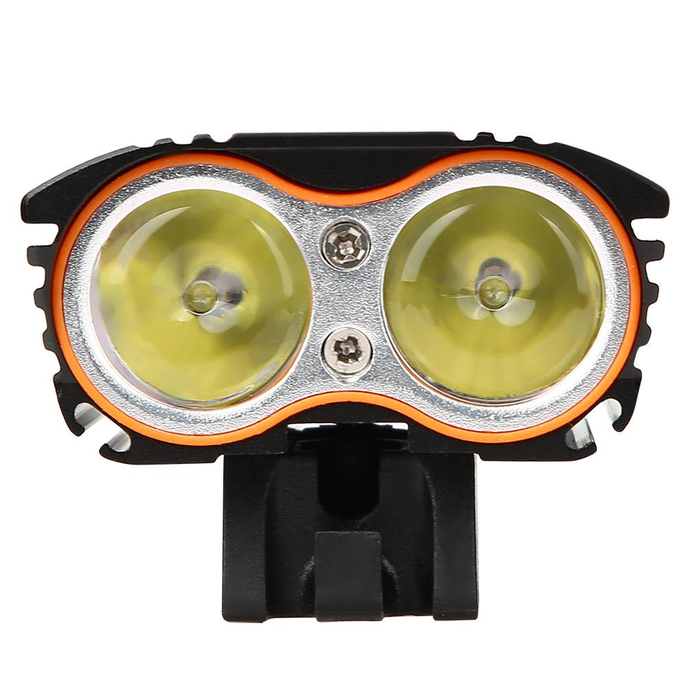 Bright LED 2000LM USB Bike Hdlight Front Light Lamp for Night Cycling