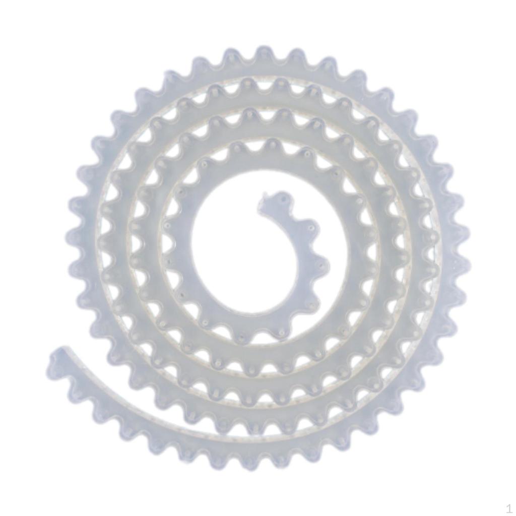 Profiling Strip for Woodworking, Reliable Curve Template, Contour Guide with Gear Drive,