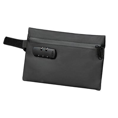 Weatherproofed Cycling Handlebars Pouches Security Code Lock Ergonomic Narrow Edges Handlebars Pouches For Road Bike