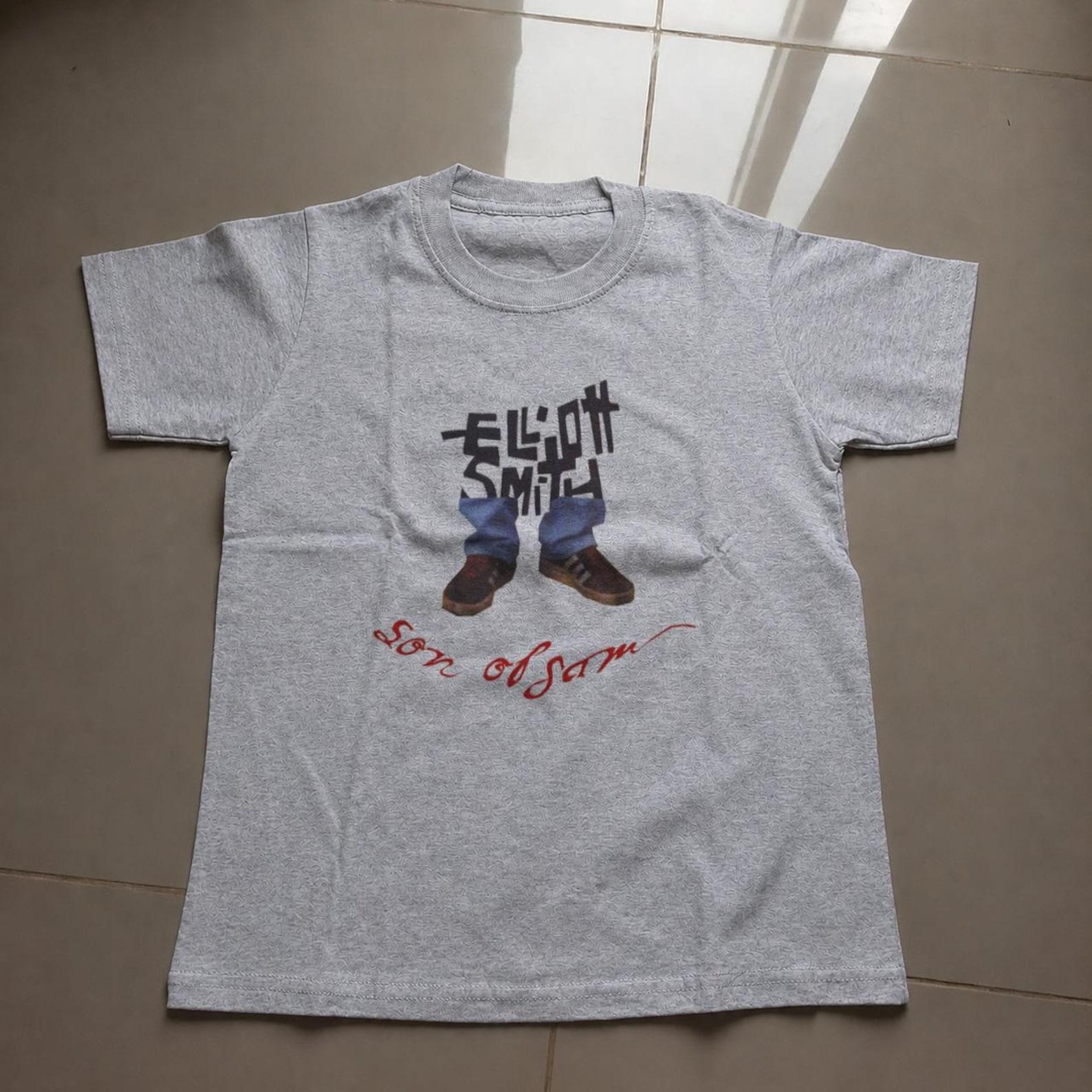 Elliott Smith Son of Sam Graphic Tee, Retro Rock Band Merch Unisex T shirt XL