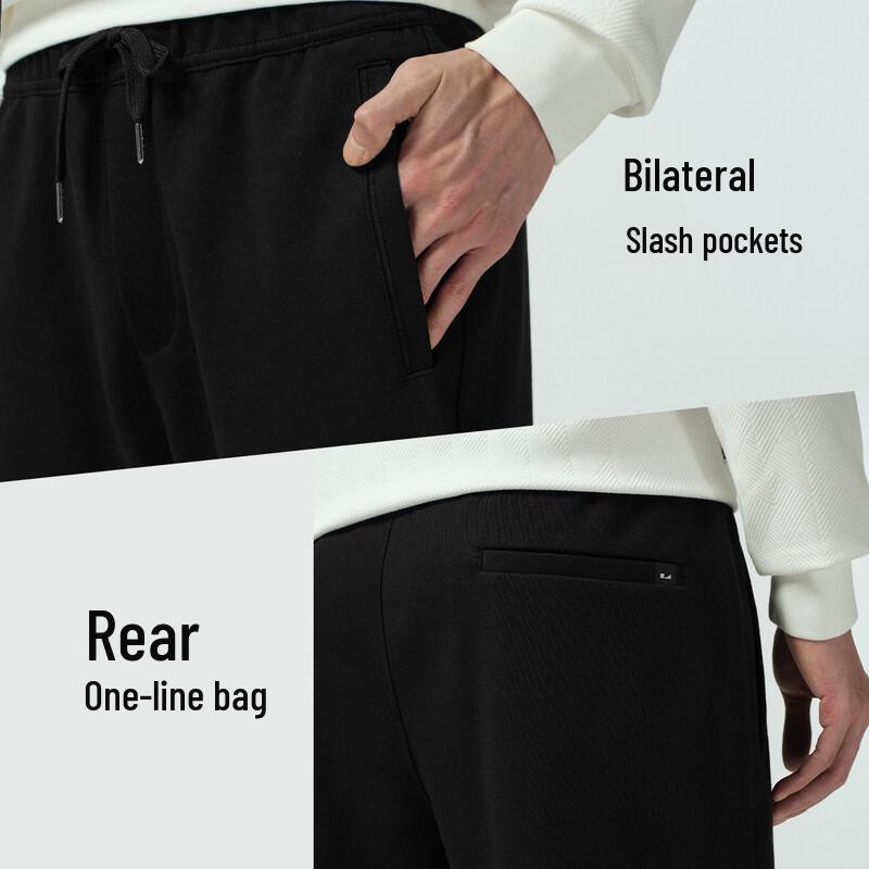 Lilang Men's Relaxed Fit Tapered Ankle Casual Pants