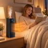 Ceramic Fan Heater with Humidifier and Remote Control, Heater for Home Bedroom