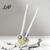 Non Slip Food Pick Up Chopsticks Training for Toddlers Non-Slip Tips Heat Resistant Learning Chopsticks Toddlers Correcting Holding Position