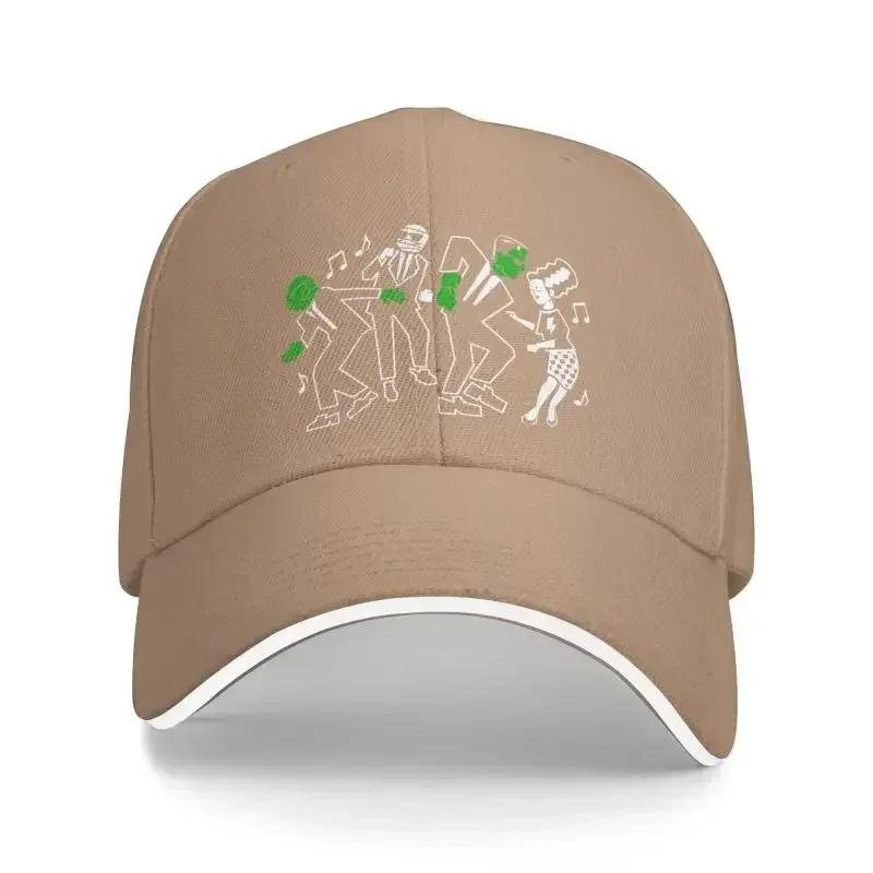 Punk Ska Jazz Club Baseball Cap for Women Men Breathable Jamaica Music Dad Hat Performance