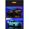 1/24 Jaguar XE SV Project8 Alloy Sports Car Model Diecast Metal Racing Car Model Simulation Sound Light Collection Kids Toy Gift