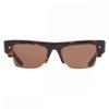Valentino Brown ReCtangular Unisex Sunglasses Vls 164 C 52 Multi