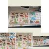 Cute Zebra Tiger Giraffe Cartoon Animal Pattern Wall Decor Stickers For Childrens Room And Study