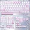 Cute Pink Lamb Cherry MOA Profile PBT Keycaps 130 Keys Keycap Set for Magnetic Switch Mechanical Keyboard