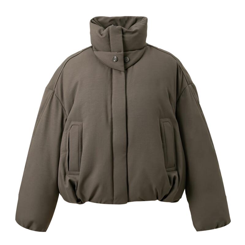 Sancai 2025 Winter Stand Collar Short Puffer Jacket