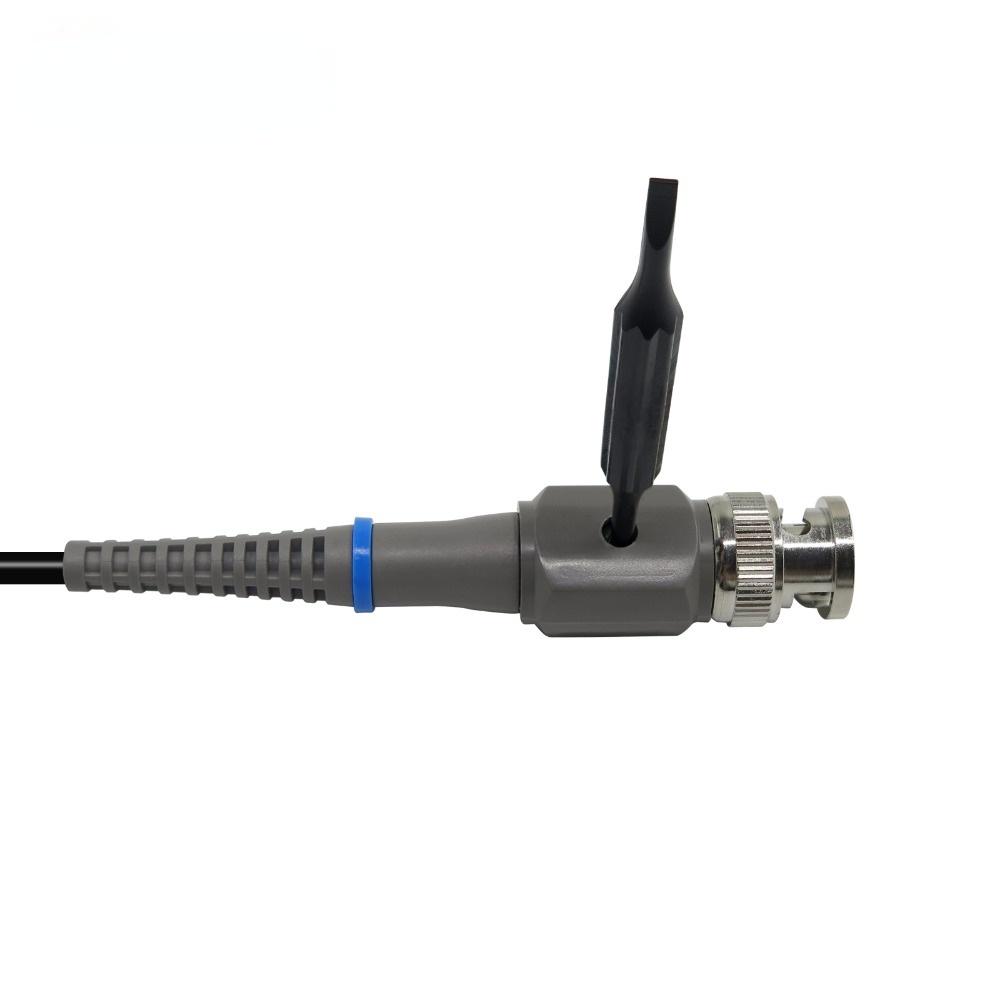 2pc P6100 Oscilloscope Probe 1X/10X Adjustable Attenuation 100MHz Bandwidth Leads Switchable Input Voltage Osciloscope Probes