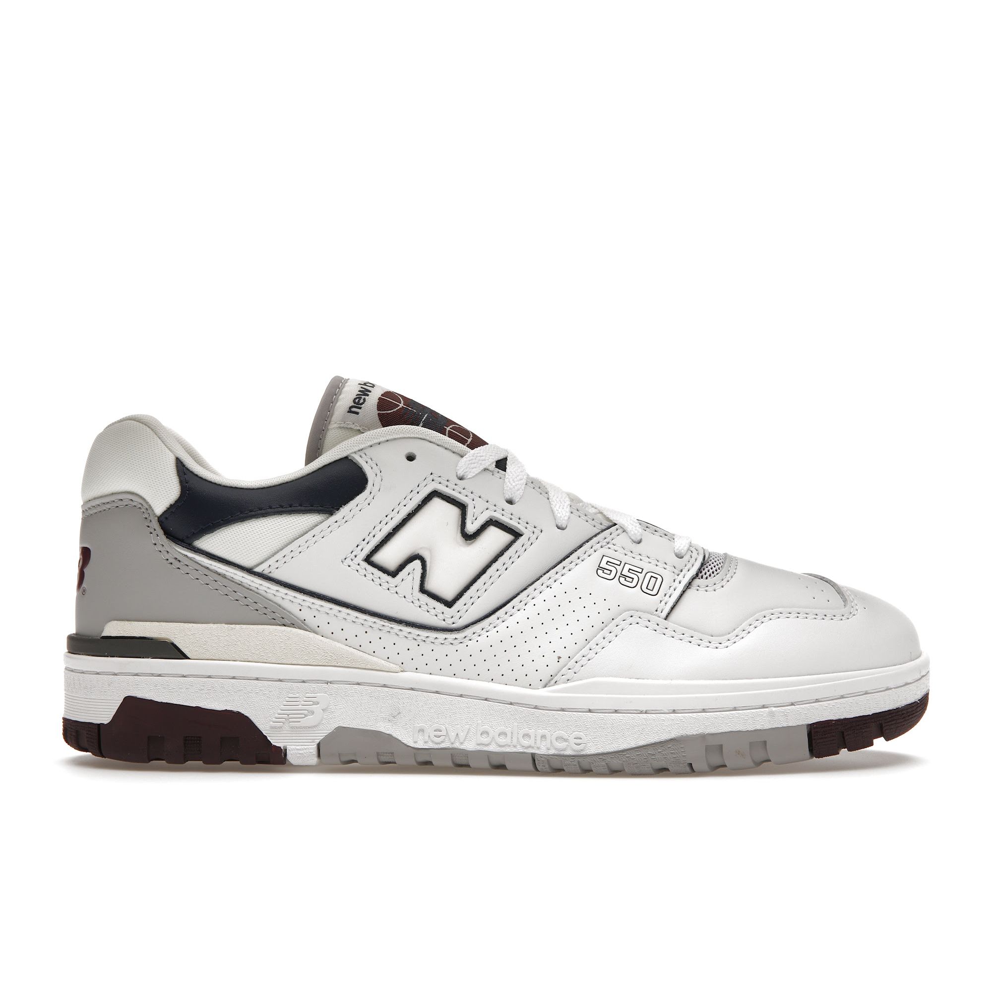 New Balance 550 White Indigo Burgundy BB550PWB EU 42.5