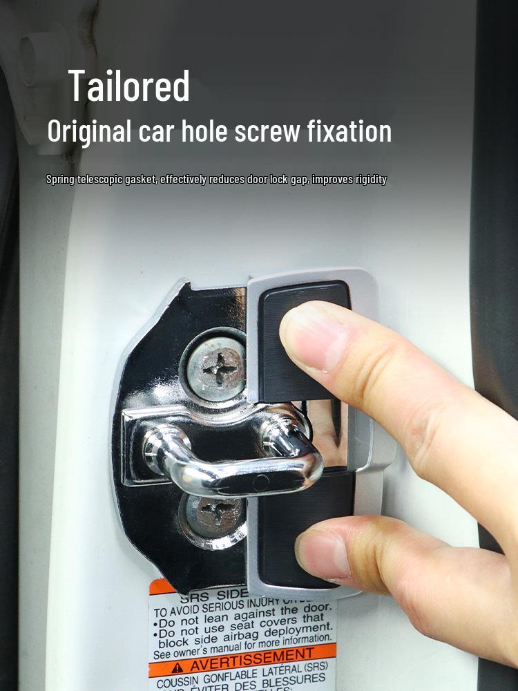Anti-Rattle Door Lock Buckle Cover for Subaru Forester, Outback, XV, Legacy - Interior Modification Accessory