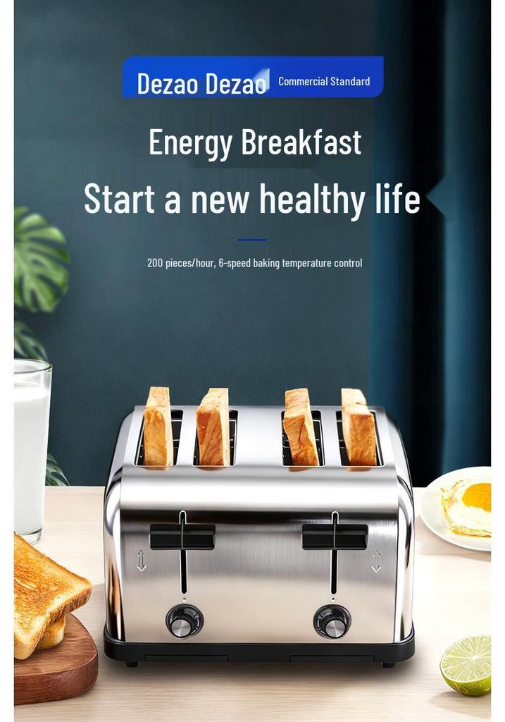German Toaster: Automatic Household Sandwich Maker & Breakfast Machine