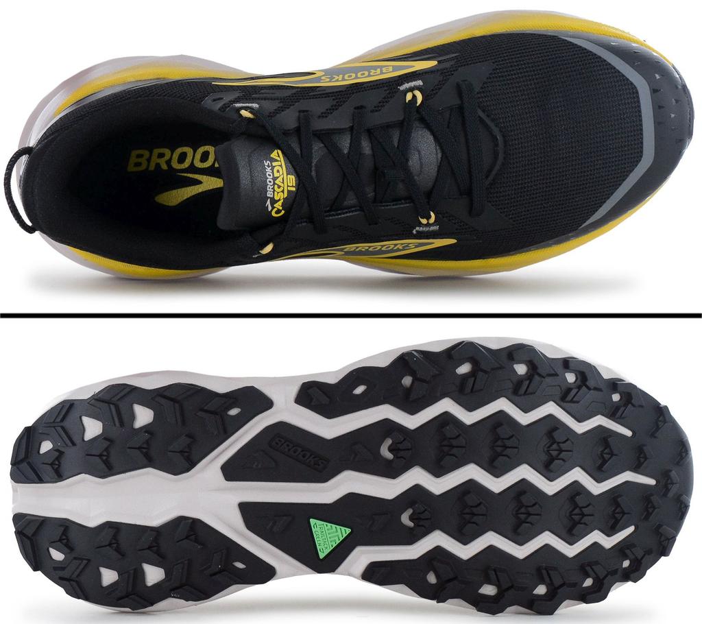BROOKS Cascadia 19 - Herren Trail-Running Laufschuhe Schwarz 1104571D-017 ORIGINAL