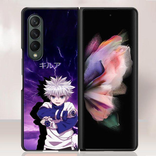 

Чехол для Samsung Galaxy Z Fold3 5g, жесткий тонкий чехол, ультратонкий чехол с защитой от падения для Galaxy Z Fold 3, чехол для телефона в стиле аниме Hunter X Hunter Samsung Z Fold3 5G