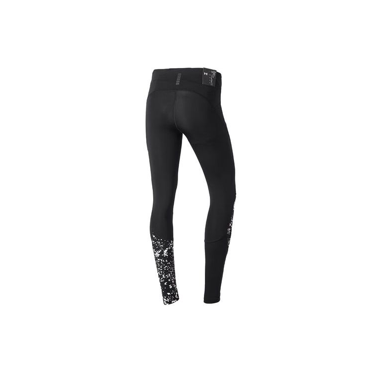 Under Armour Patterned Breathable Running Fitness Yoga Leggings Women Leggings Black 1361385-001