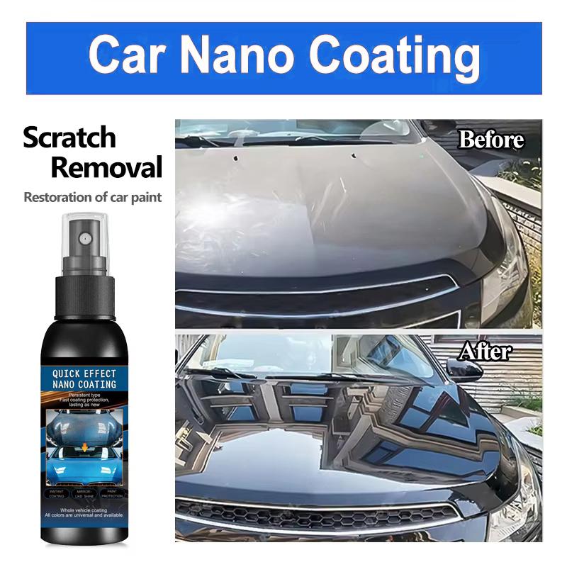Car Nano Coating Brightening Cars Paint Kit - Professional Auto Polishing Tool, High Gloss Car Paint Scratch Repair Protection*6