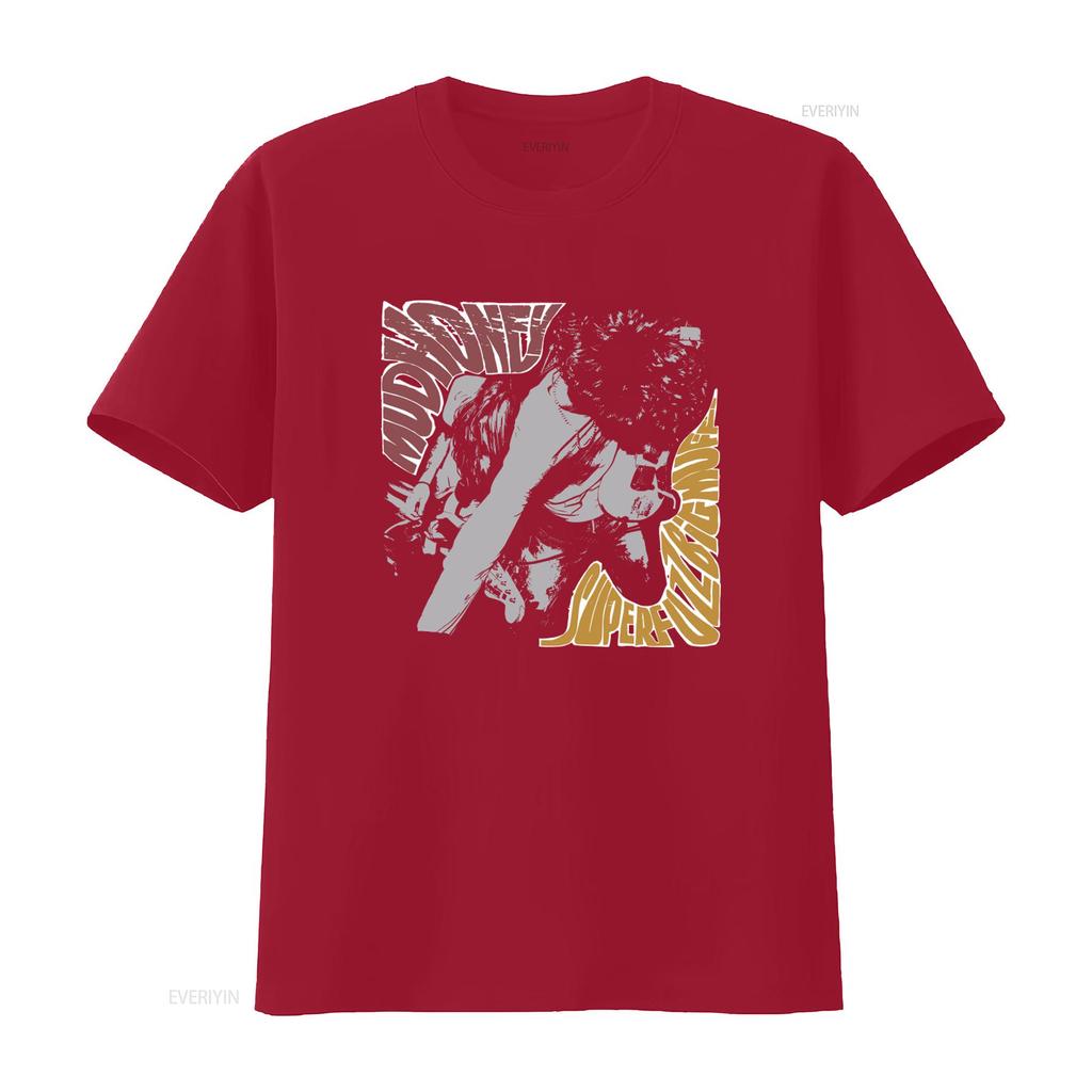 T-shirt in Cotone Mudhoney Superfuzz Bigmuff Mark Arm Dan Peters Steve Turner Stampa Band Rock vintage Lavata Morbida abbigliamento designer