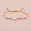 Go2boho Beautiful Design New In Summer Fashion Friendship Bracelet For Women Bohemian Trendy Mix Pearl Seed Bead Zircon