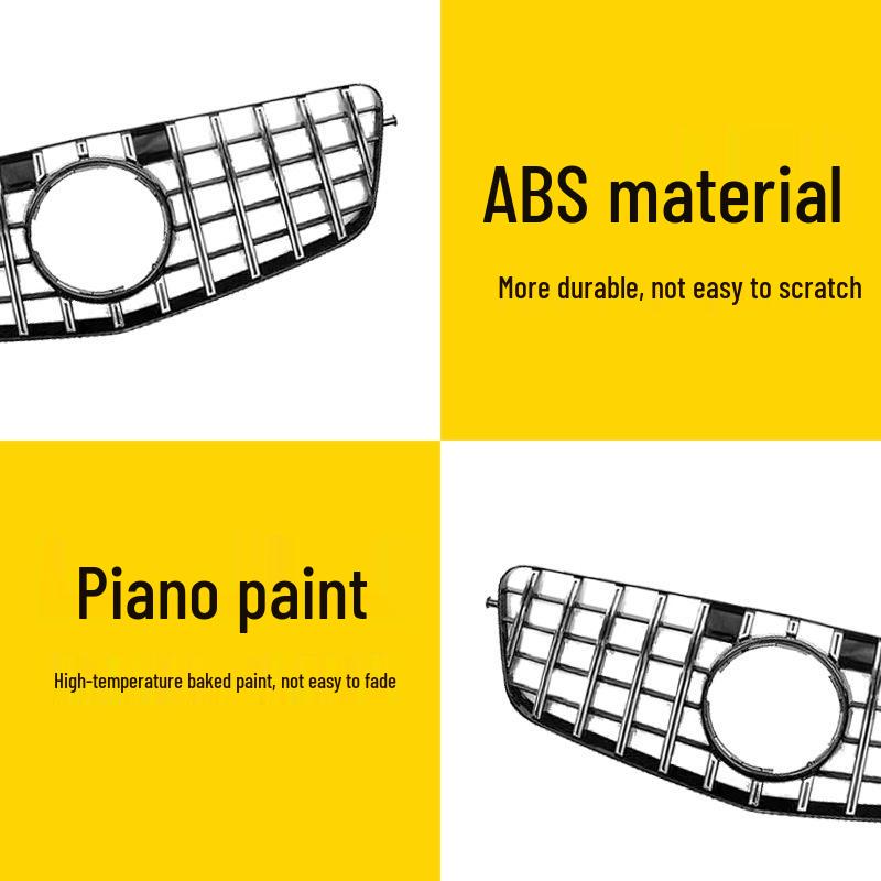 Replacement Grille for 2009 Mercedes-Benz E-Class W212 (GT Silver)